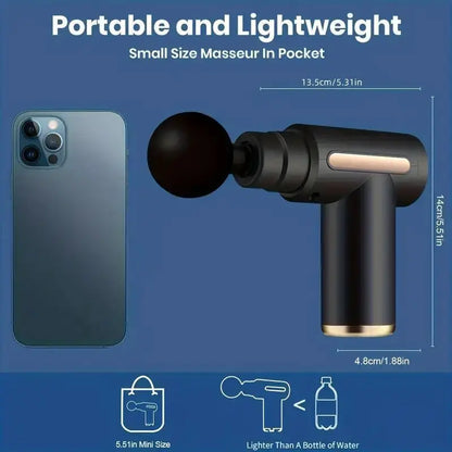 Portable Deep Tissue Massage Gun