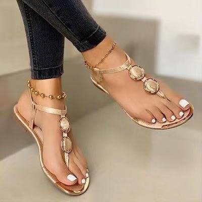 Elegant Comfort Pearl & Diamond Sandals™