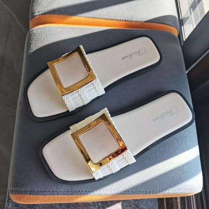 Chic Comfort Open-Toe Sandals™