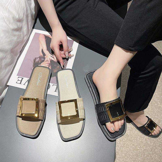 Chic Comfort Open-Toe Sandals™