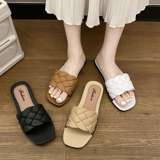 Elegant Diamond Pattern Sandals™