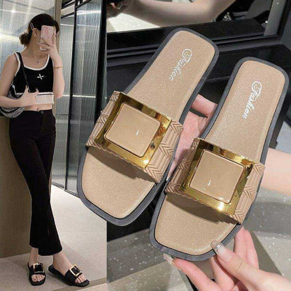 Chic Comfort Open-Toe Sandals™